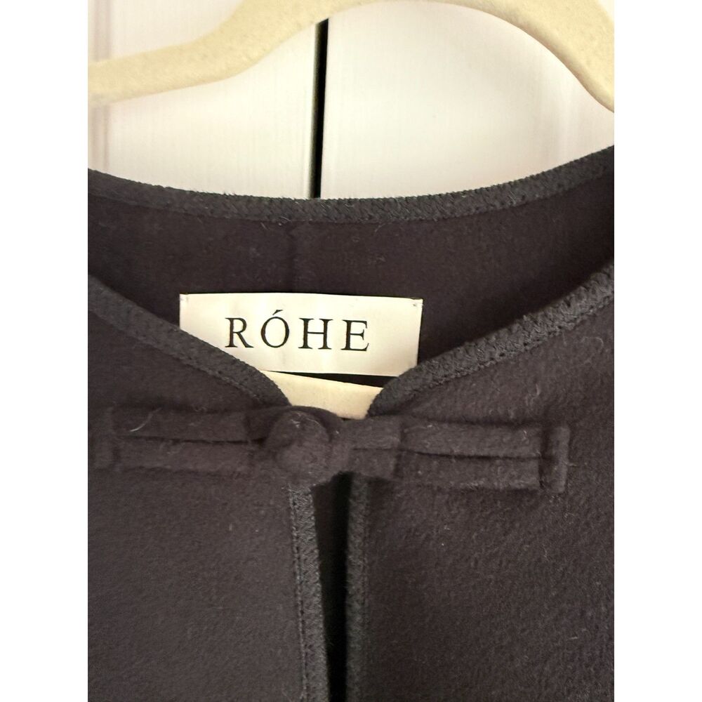 Rohe Double-Faced Wool Mandarin Jacket - image 11